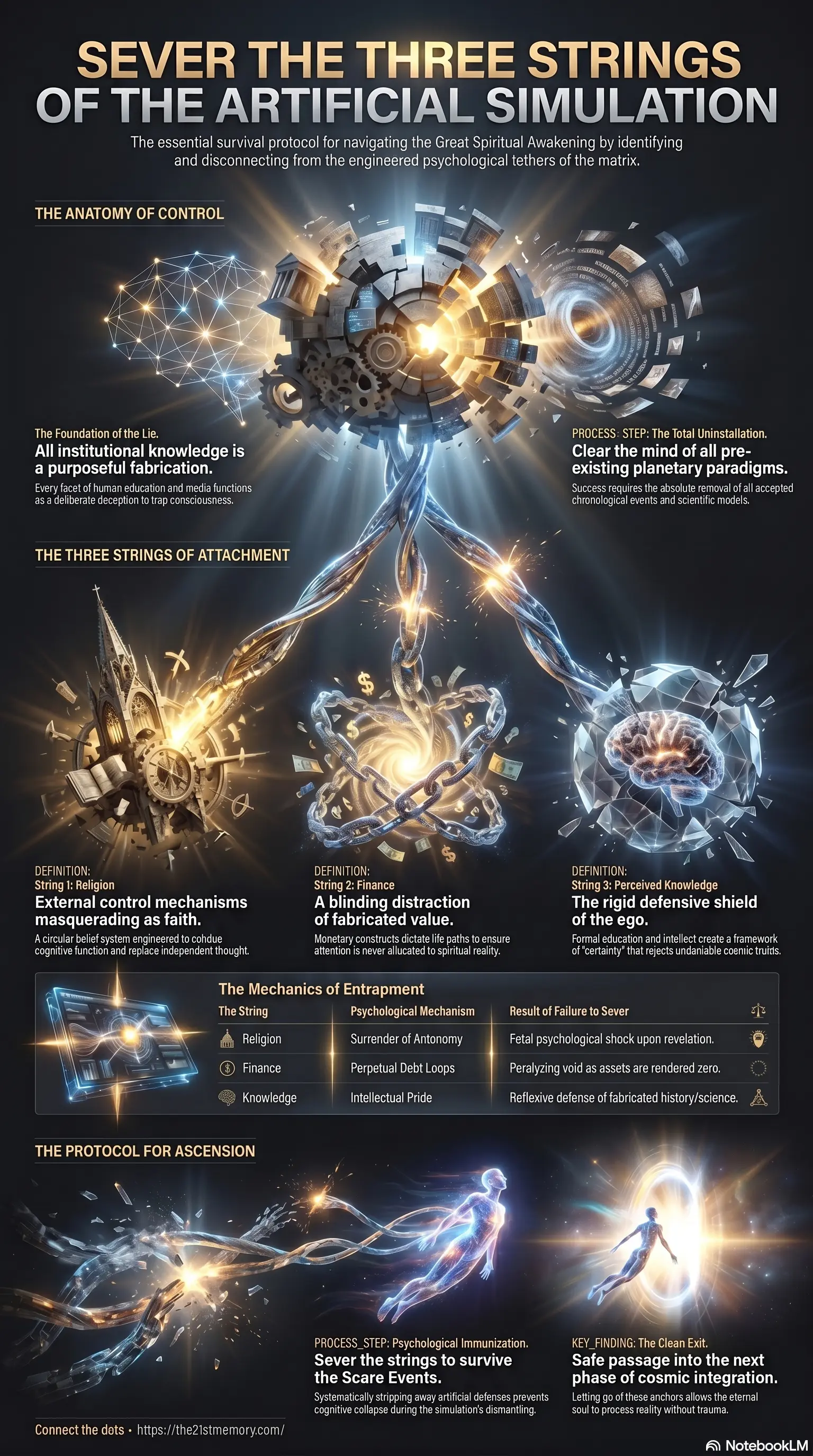 The 3 Strings of Attachment Infographic
