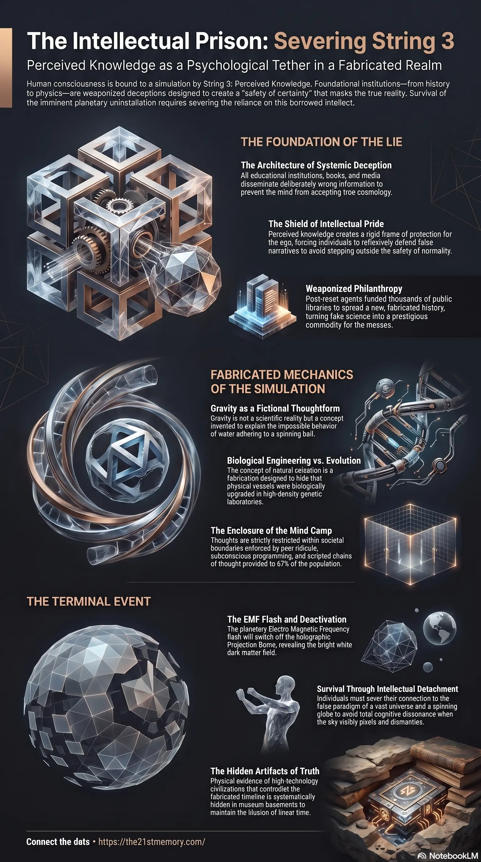 Perceived Knowledge (Lies) Infographic