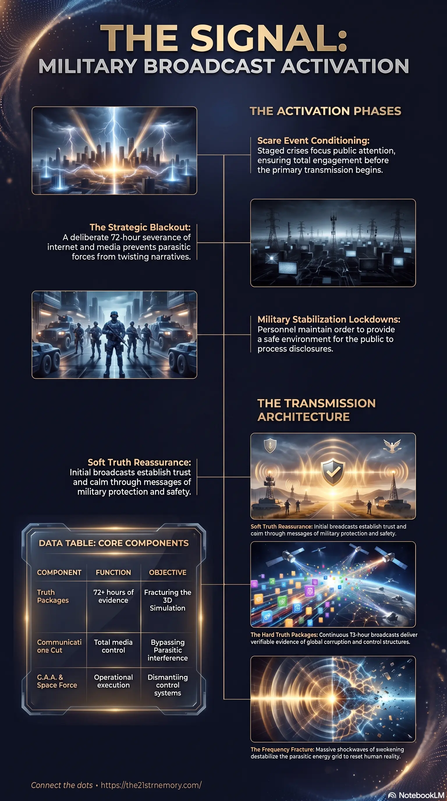 Military Broadcasts Infographic