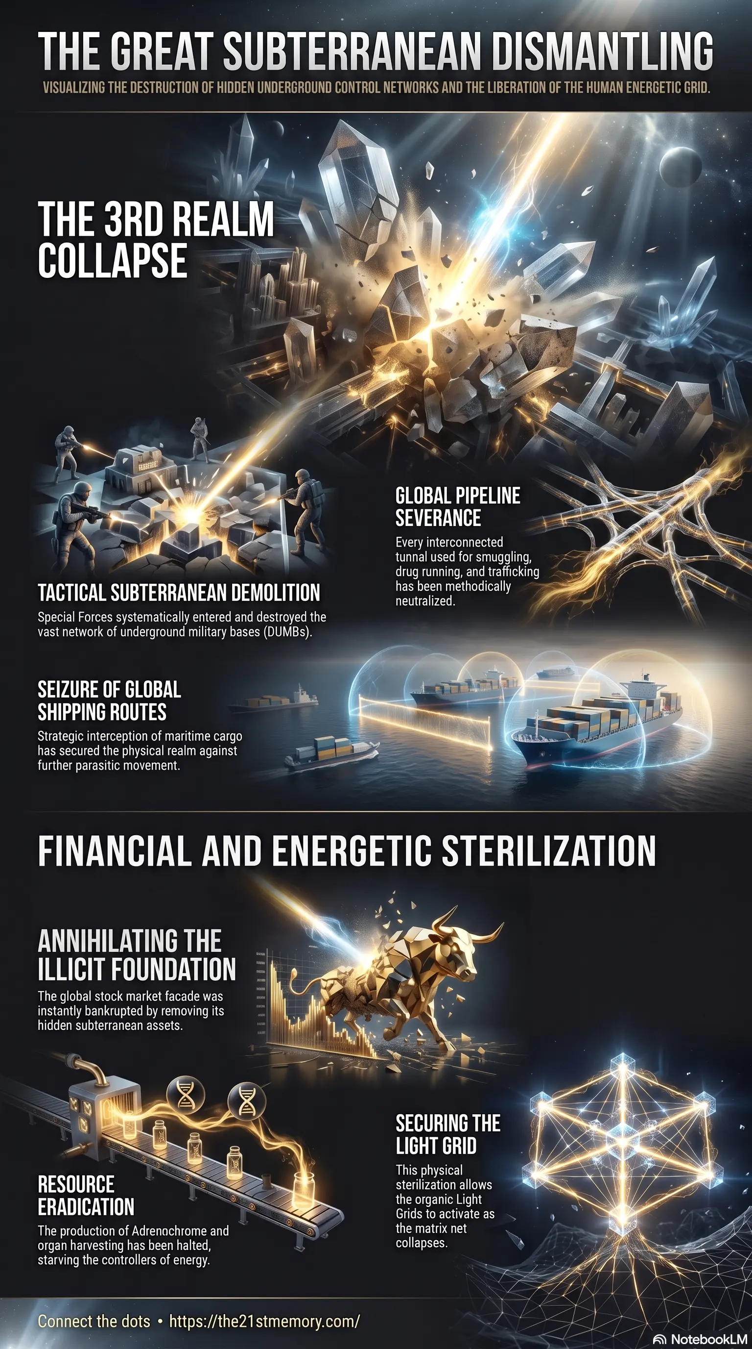 Underground Dismantling Infographic