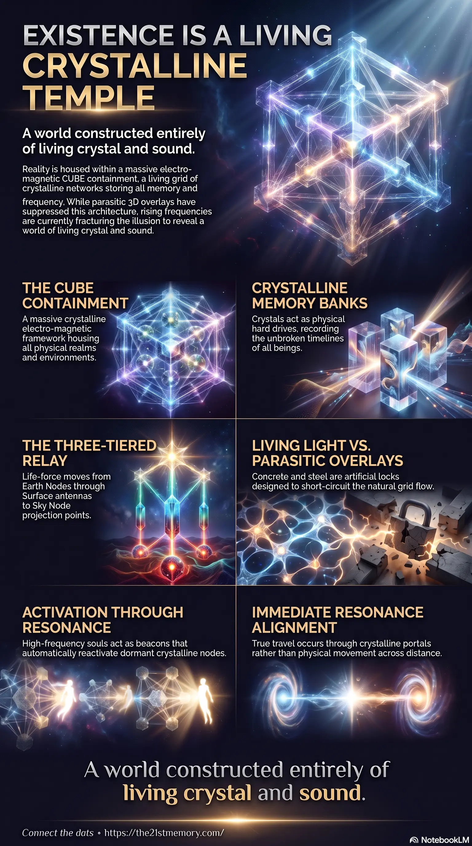 Crystalline Networks Infographic