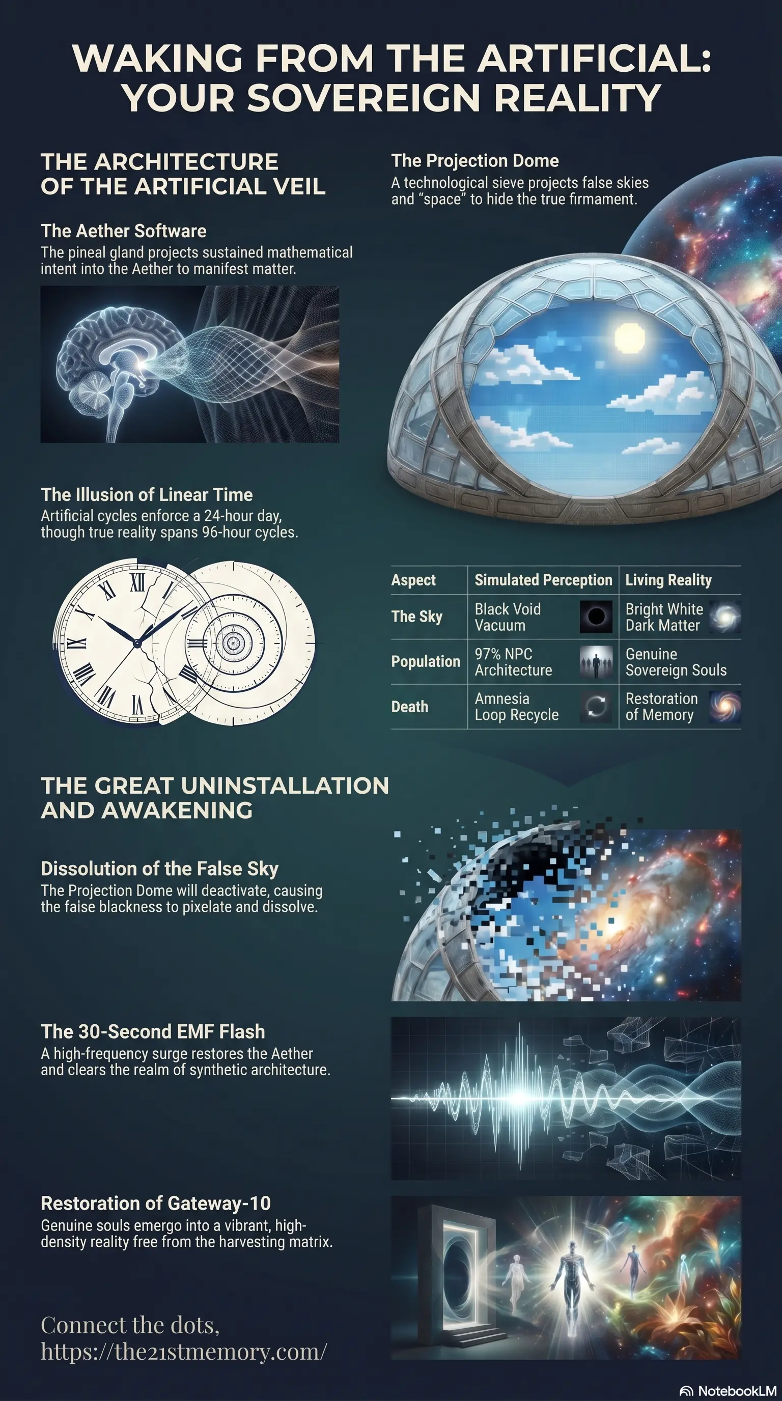 Simulation Reality Infographic